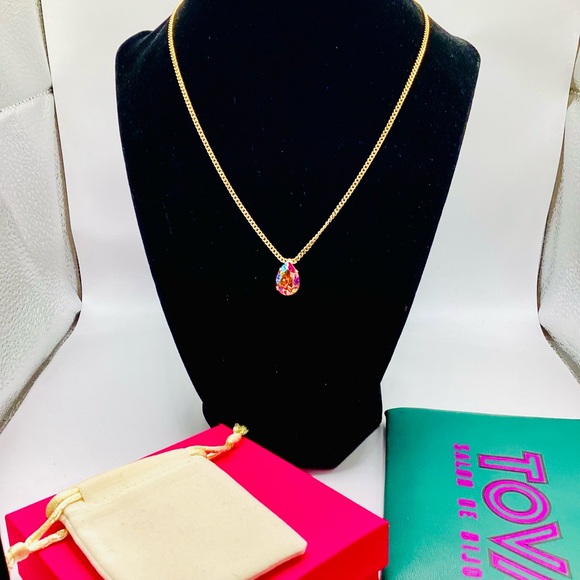 Tova Lumi Necklace in Candy Crush Rose Peach Purple Haze - Picture 10 of 12